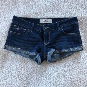Hollister short jean shorts